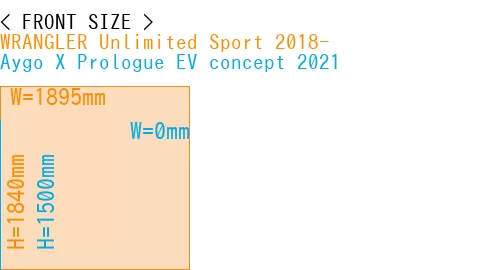 #WRANGLER Unlimited Sport 2018- + Aygo X Prologue EV concept 2021